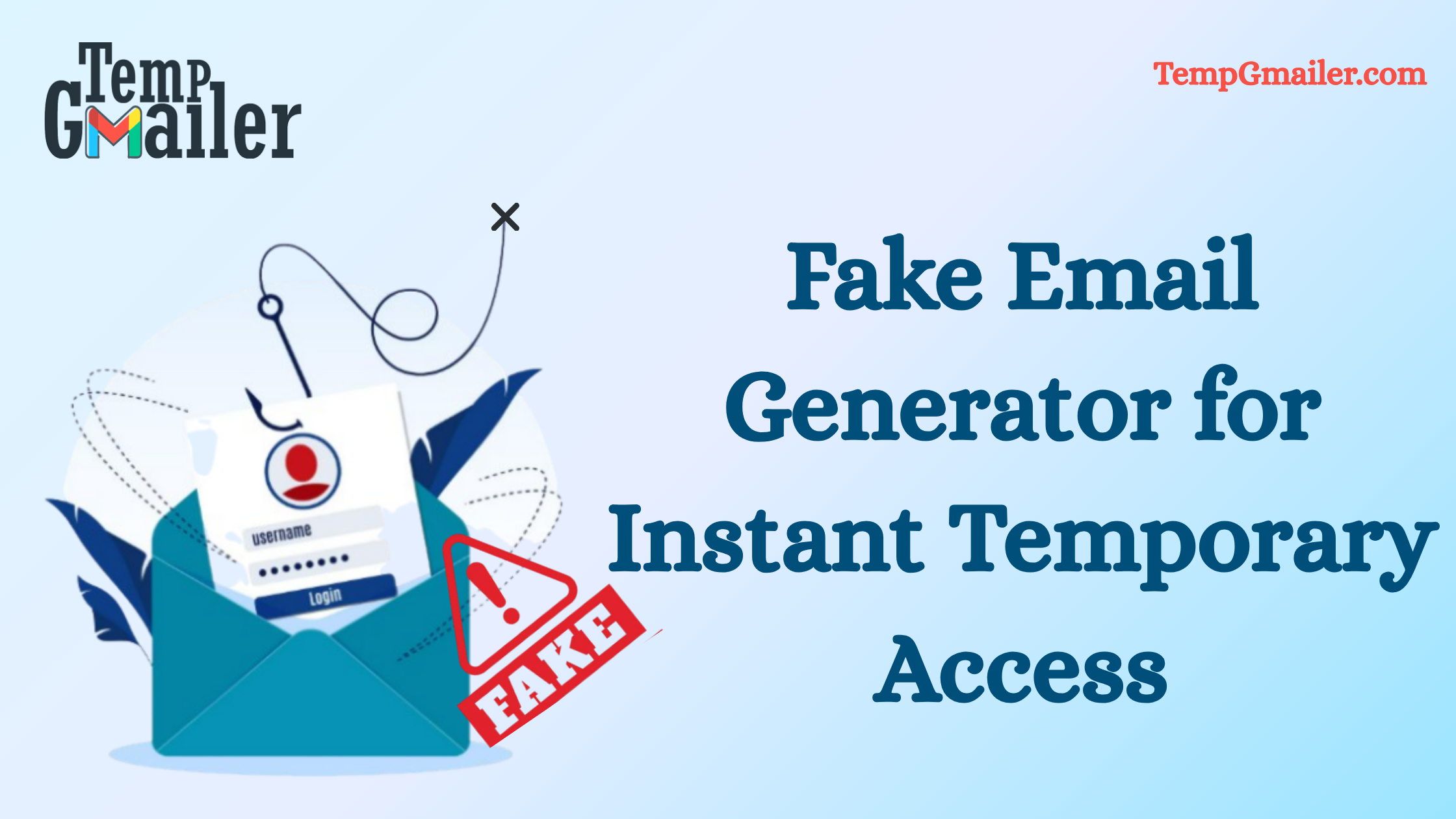 Fake Email Generator for Instant Temporary Access | TempGmailer